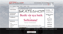 Desktop Screenshot of norrkopingsskateshop.com